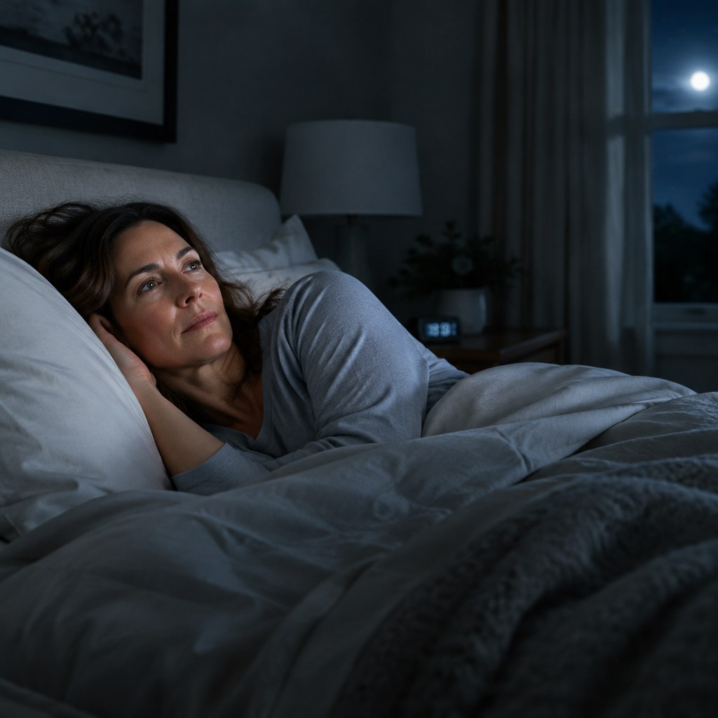 Why You Keep Waking Up at 3 A.M. After 40 — and What It May Mean
